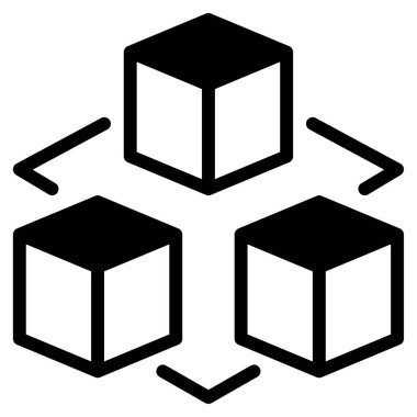 Yerel Ledger Simgesi, Beyaz Arkaplan Basit Vektör İllüstrasyonu