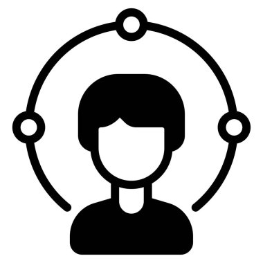 Etkileyici Deneyim Simgesi, Beyaz Arkaplan Üzerine Basit Vektör İllüstrasyonu