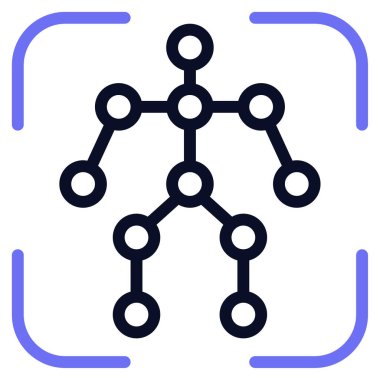 Beyaz Arkaplanda Hareket İzleme Simgesi, Basit Vektör ResmiComment