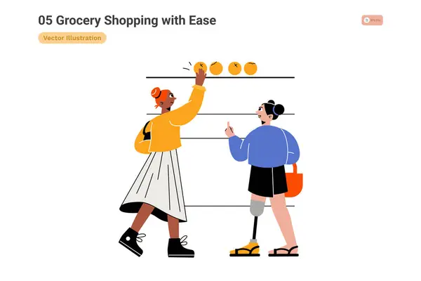 Kolayca Alışveriş, Beyaz Arkaplanda İzole Edilmiş Renkli Konsept