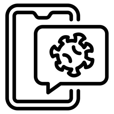 Kişi İzleme Simgesi, Beyaz Arkaplanda Basit Vektör ResmiComment 