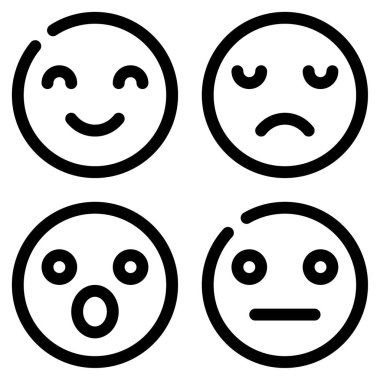 Yaratıcı İfade Simgesi, Beyaz Arkaplanda Basit Vektör İllüstrasyonu 