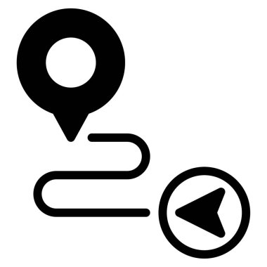 Hedef Simge, Beyaz Arkaplanda Basit Vektör İllüstrasyonu 