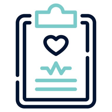 Doktor Pano Simgesi, Beyaz Arkaplanda Basit Vektör Resimleri 