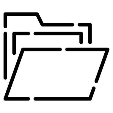 Dizin Simgesi, Beyaz Arkaplanda Basit Vektör İllüstrasyonu 