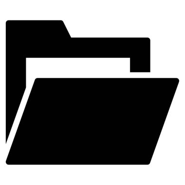 Dizin Simgesi, Beyaz Arkaplanda Basit Vektör İllüstrasyonu 