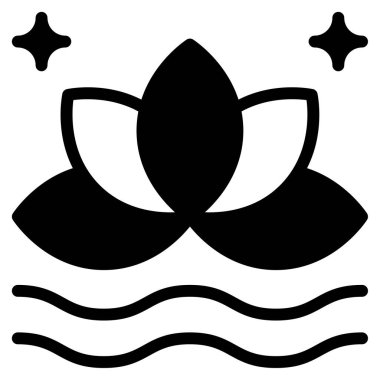 Gevşeme Teknikleri Simgesi, Beyaz Arkaplanda Basit Vektör Resimleri