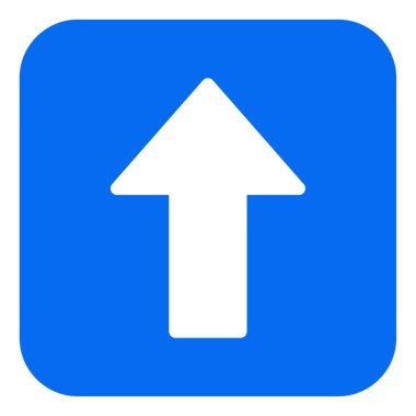 Beyaz Arkaplanda Simge Yükle, Basit Vektör İllüstrasyonu