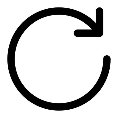 Simgeyi Tazele, Beyaz Arkaplanda Basit Vektör Resimleri   