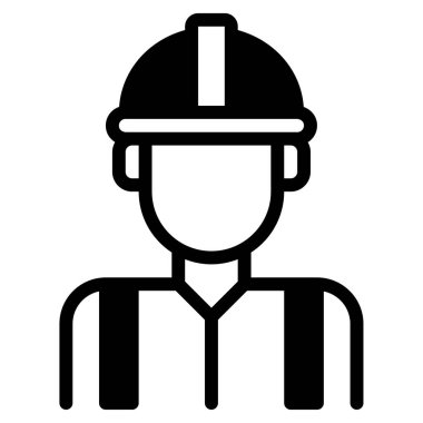 Mühendis Simgesi, Beyaz Arkaplanda Basit Vektör Resimleri   