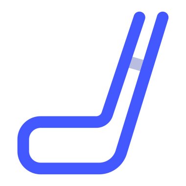 Paten Simgesi, Beyaz Arkaplanda Basit Vektör İllüstrasyonu