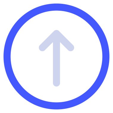 Beyaz Arkaplanda Simge Yükle, Basit Vektör İllüstrasyonu  