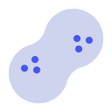 Fıstık Simgesi, Beyaz Arkaplanda Basit Vektör İllüstrasyonu