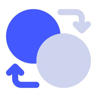 Para Takas Simgesi, Beyaz Arkaplanda Basit Vektör İllüstrasyonu