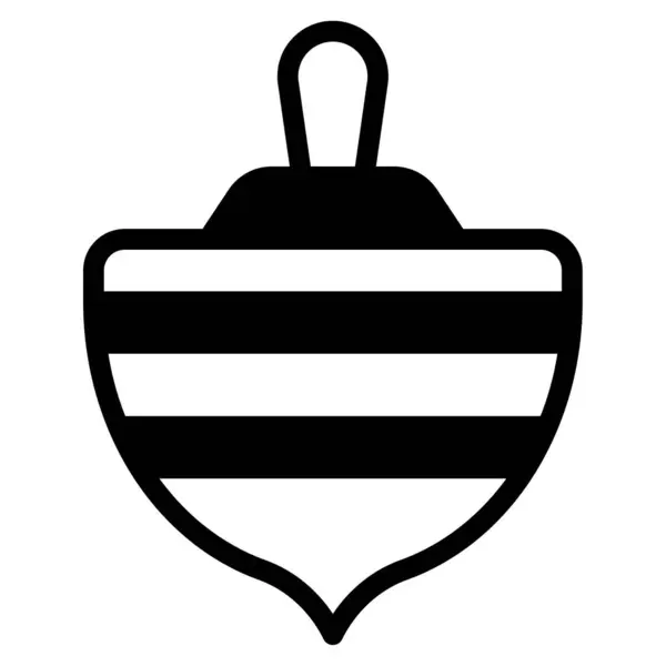 Beyaz Arkaplanda Üst Simge, Basit Vektör İllüstrasyonu