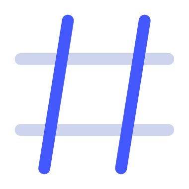 Etiket Simgesi, Beyaz Arkaplanda Basit Vektör İllüstrasyonu