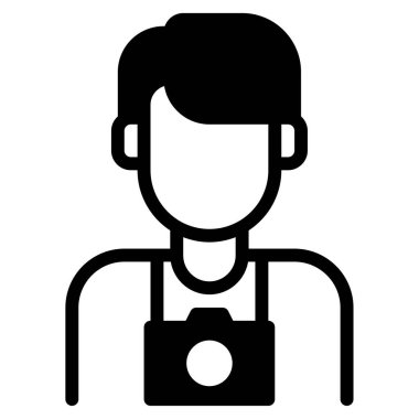 Fotoğraf Simgesi, Beyaz Arkaplanda Basit Vektör İllüstrasyonu