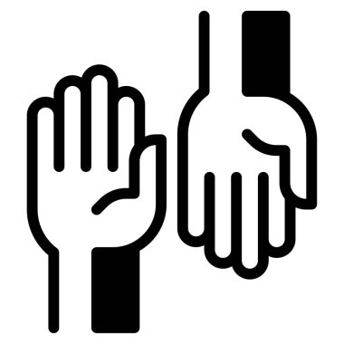 Beyaz Arkaplanda Çeşitli Simge, Basit Vektör İllüstrasyonu