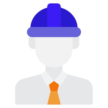 Beyaz Arkaplanda Mimari Simgesi, Basit Vektör İllüstrasyonu  