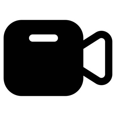 Beyaz Arkaplanda Görüntü Simgesi, Basit Vektör İllüstrasyonu