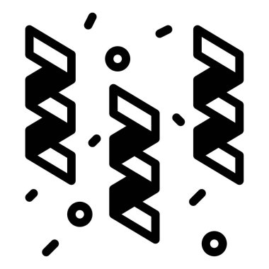 Flamalar Simgesi, Beyaz Arkaplanda Basit Vektör İllüstrasyonu