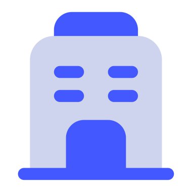 Hostel Simgesi, Beyaz Arkaplanda Basit Vektör Resimleri