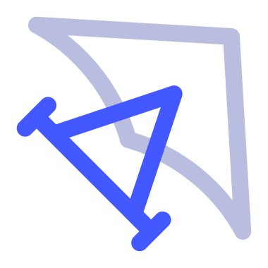 Hang Planlider Simgesi, Beyaz Arkaplanda Basit Vektör İllüstrasyonu