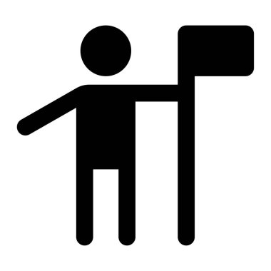 Seyahat Kılavuzu Simgesi, Beyaz Arkaplanda Basit Vektör ResmiComment