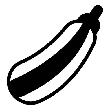 Kabak Simgesi, Beyaz Arkaplan Basit Vektör ResmiComment