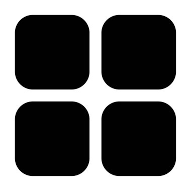 Renk Paleti Simgesi, Beyaz Arkaplanda Basit Vektör İllüstrasyonu