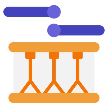 Bateri Simgesi, Beyaz Arkaplanda Basit Vektör Resimleri