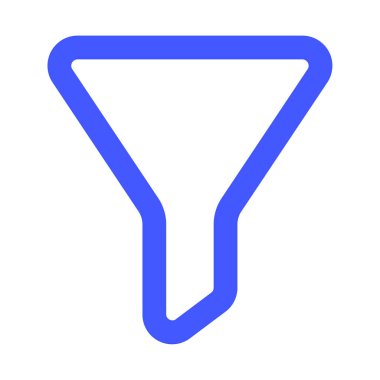 filtre simgesi, vektör illüstrasyonu basit tasarım