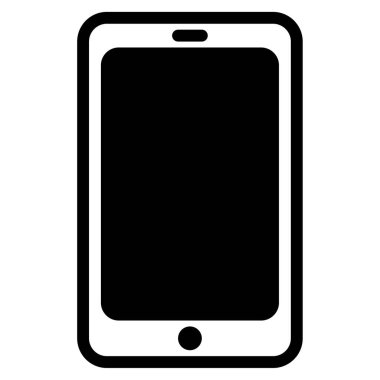 telefon simgesi, vektör illüstrasyonu basit tasarım