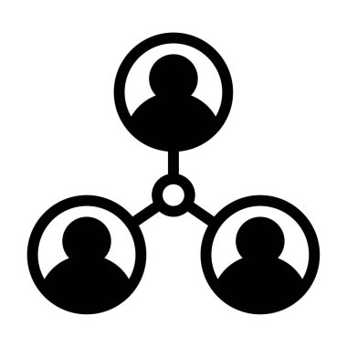 bağlantı simgesi, vektör illüstrasyonu basit tasarım