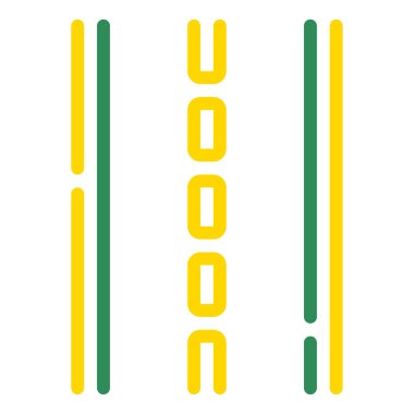 Yol simgesi, vektör illüstrasyonu basit tasarım