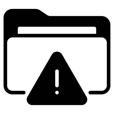 Veri kaybı simgesi, vektör illüstrasyonu basit tasarım