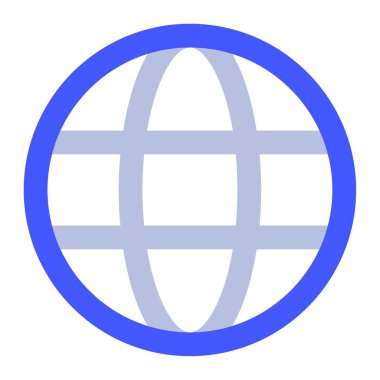 ağ simgesi, vektör illüstrasyonu basit tasarım