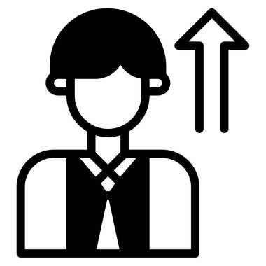 Kaldırma simgesi, vektör illüstrasyonu basit tasarım