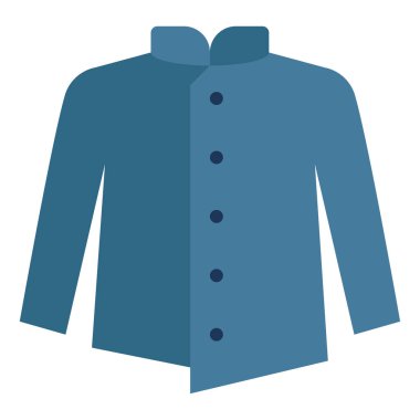 Adat Dress simgesi, vektör illüstrasyonu basit tasarım