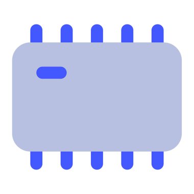 BIOS simgesi, vektör illüstrasyonu basit tasarım