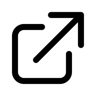 Simge, vektör illüstrasyonunu basit tasarımı yeniden yönlendirir