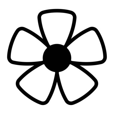 Kemuning simgesi, vektör illüstrasyonu basit tasarım