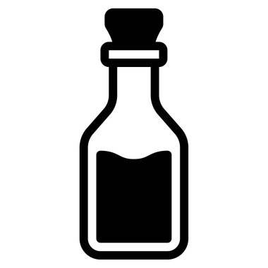 Geleneksel Jar simgesi, vektör illüstrasyonu basit tasarım