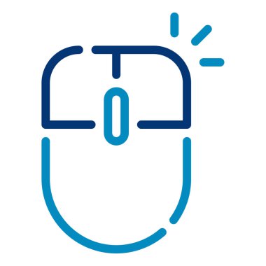 Fare simgesi, vektör illüstrasyonu basit tasarım