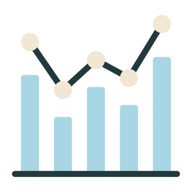 analiz simgesi, vektör illüstrasyonu basit tasarım
