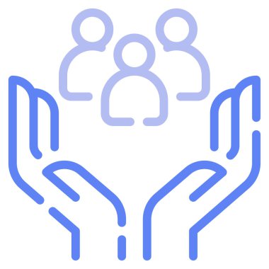 Yedekleme simgesi, vektör illüstrasyonu basit tasarım