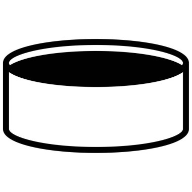 Peci simgesi, vektör illüstrasyonu basit tasarım