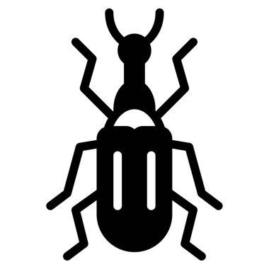 Buğday biti simgesi, vektör çizimi basit tasarım