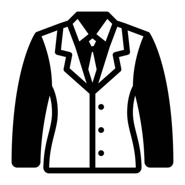 Erkek Giyimi simgesi, vektör illüstrasyonu basit tasarım