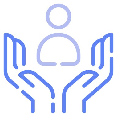 Yetiştirme simgesi, vektör illüstrasyonu basit tasarım